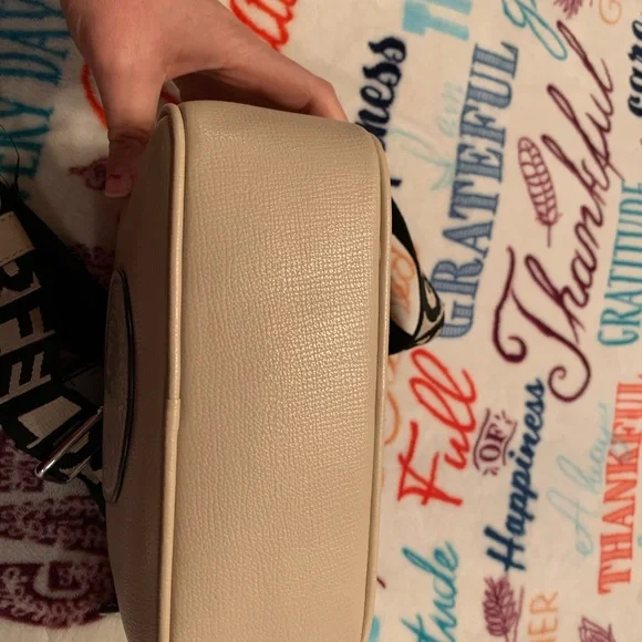 Karl Lagerfeld Paris Beige Crossbody Bag. NWT. - Picture 9 of 16